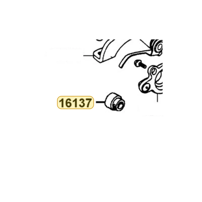 16137-KGC5-900 COLLAR LEVER — diagram cutout