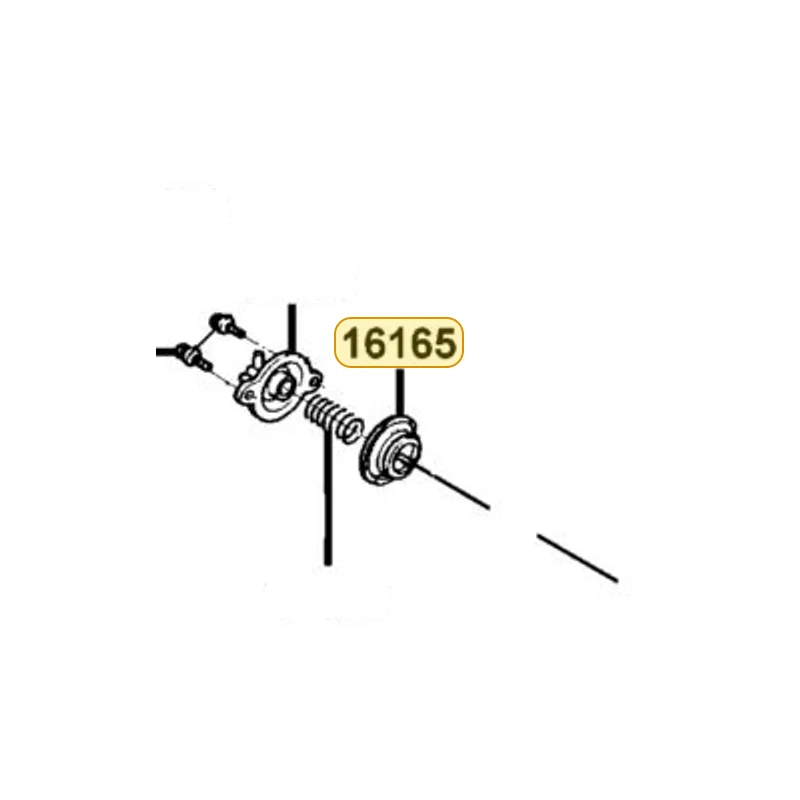 16165-KEC3-900 DIAPHRAGM COMP — diagram cutout