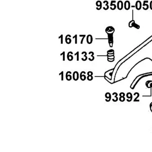 16068-KGC5-C00 PLATE WIRE FIXED COMPL — diagram cutout