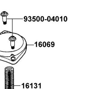 16069-KGC5-C00 COVER PISTON VALVE DIAPHRAGM — diagram cutout