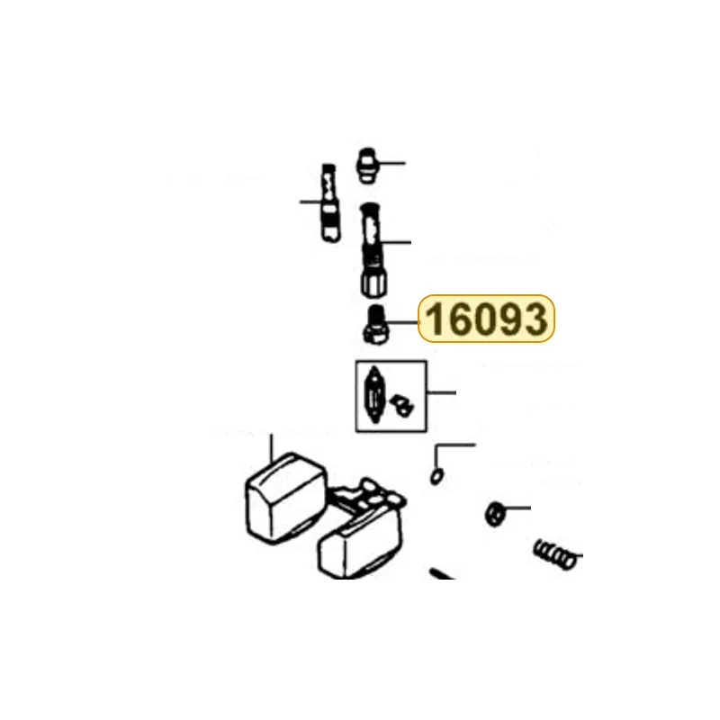 16093-5082-000 MAIN JET #82 — diagram cutout