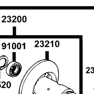 23210-LDC8-C10 FACE COMP DRIVEN H1 — diagram cutout