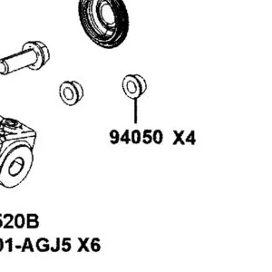 94050-10080-G NUT FLANGE 10MM — diagram cutout