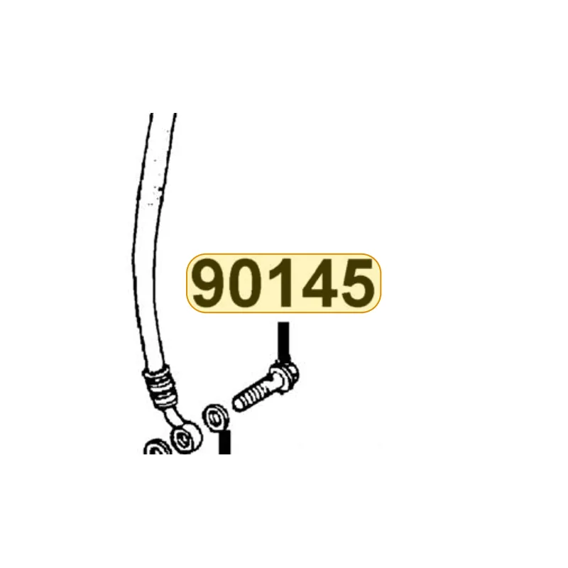 90145-9A61-C01 OIL BOLT 10*22 — diagram cutout