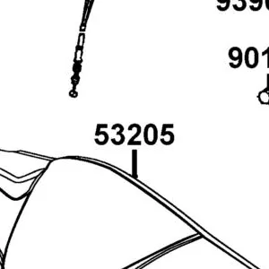 53205-LCB9-M30-BAP COVER FR HANDLE — diagram cutout