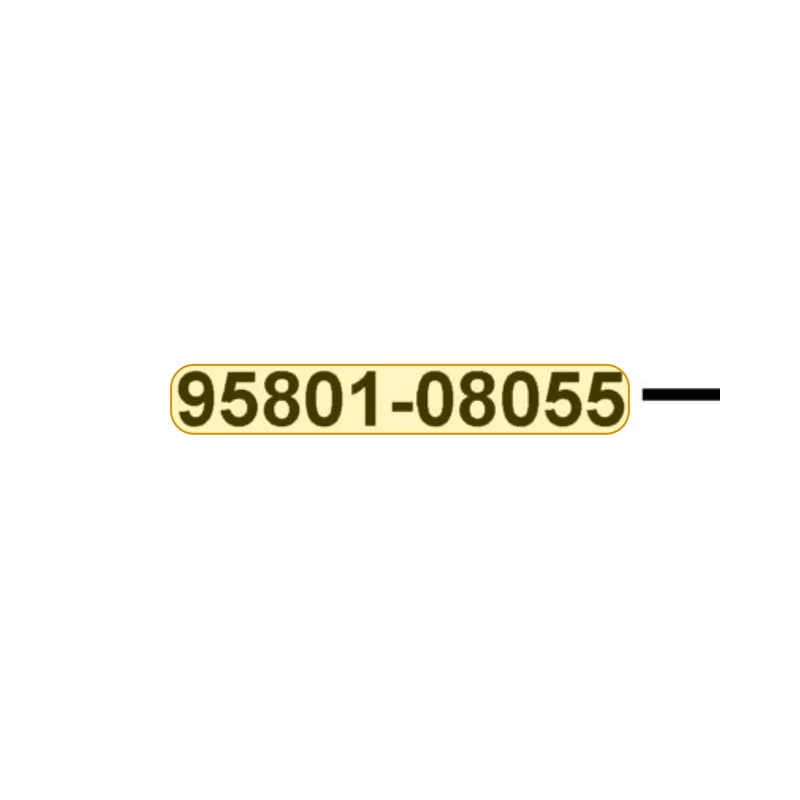 95801-08055-07G BOLT FLANGE 8*55 — diagram cutout