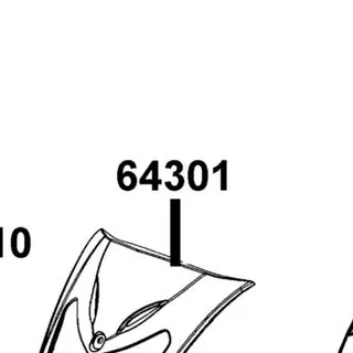 64301-LCB9-C10-2AP COVER FR — diagram cutout