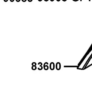 83600-LCB9-C10-UVP COVER L BODY — diagram cutout