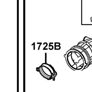 1725B-KGBG-900 BAND ASSY AIR/C CONN TUBE — diagram cutout