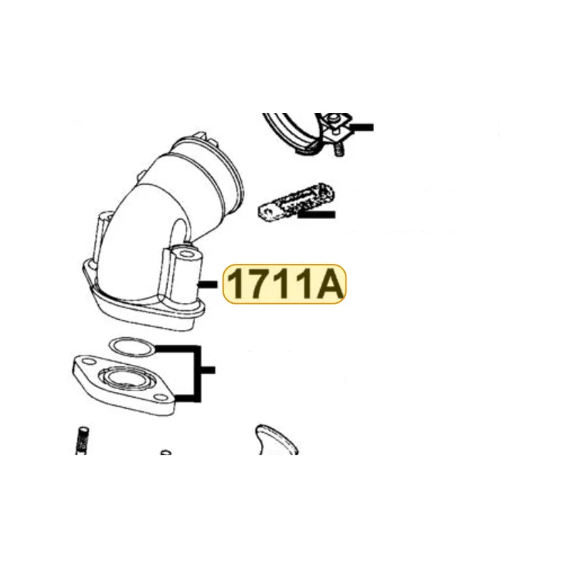 1711A-LEJ2-E10 PIPE ASSY INLET — diagram cutout