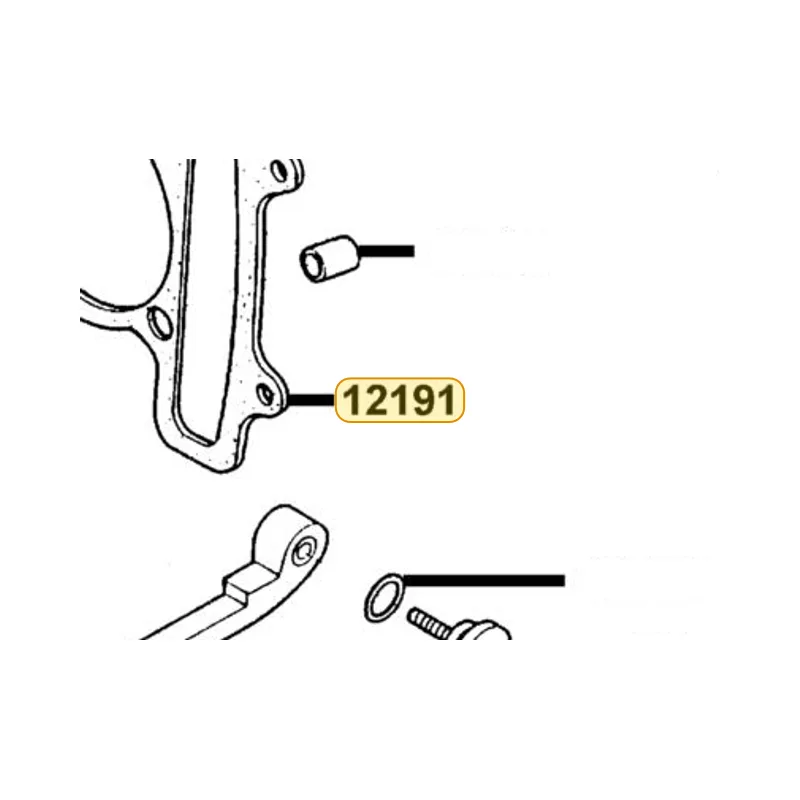 12191-KGBG-C10 GASKET CYLINDER A — diagram cutout