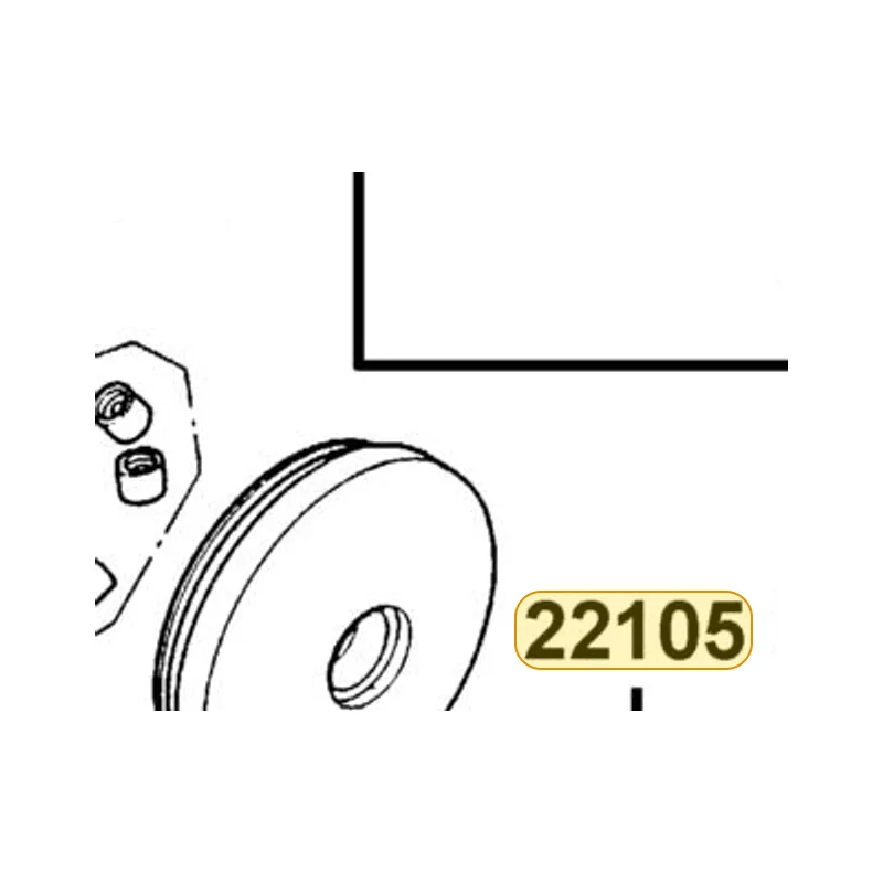 22105-LCD2-C00 BOSS, DRIVE FACE — diagram cutout