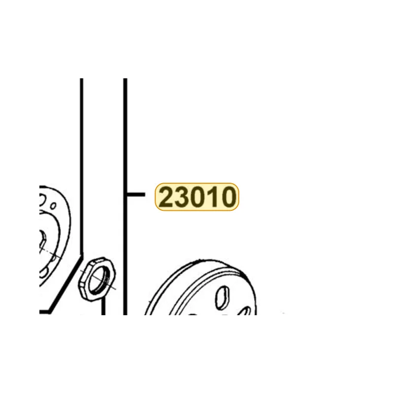 23010-LDC8-E10 PULLEY ASSY DRIVEN — diagram cutout