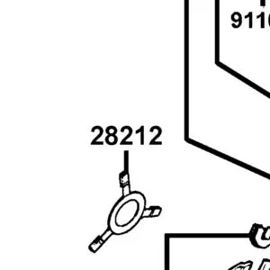 28212-LEJ2-E10 "WASHER,KICK STARTER"
