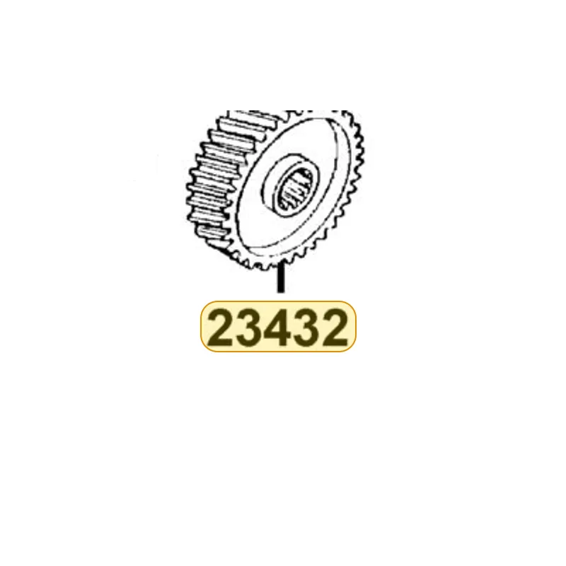 23432-LCD2-C00 GEAR FINAL — diagram cutout