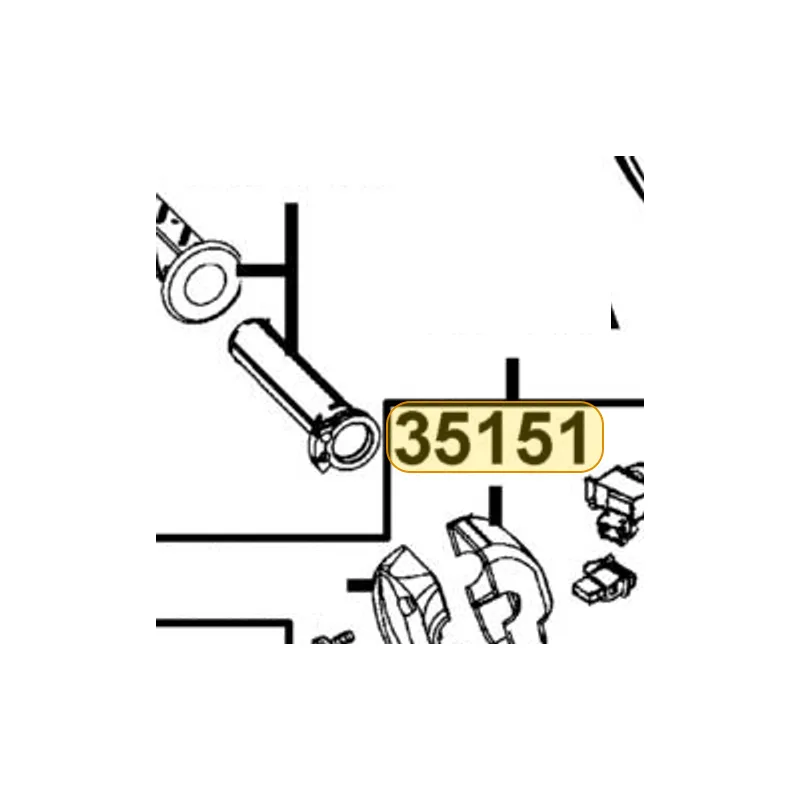 35151-KGBG-C00 FR CASE RH HNDL COMP SW — diagram cutout