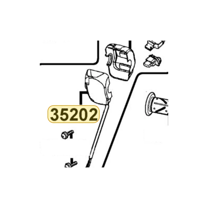 35202-LGB5-E10 RR CASE LH HNDL SW COMP — diagram cutout