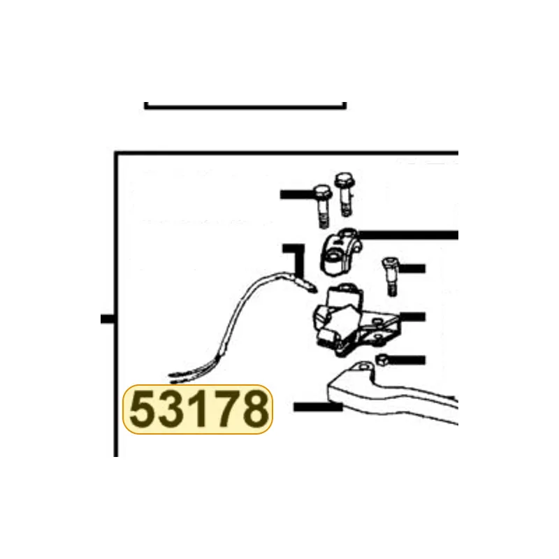 53178-LFC2-E10 LEVER L STRG HANDL — diagram cutout