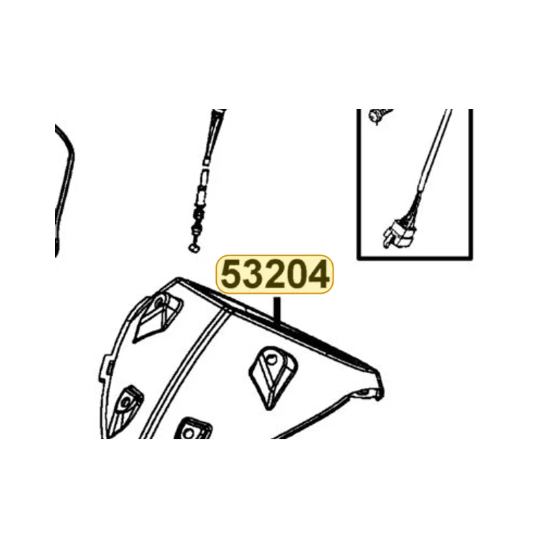 53204-LFC2-E10-N1R COVER METER — diagram cutout