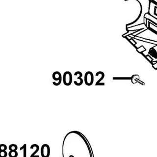 90302-LLB1-C01 BOLT-WASH 5*12 — diagram cutout