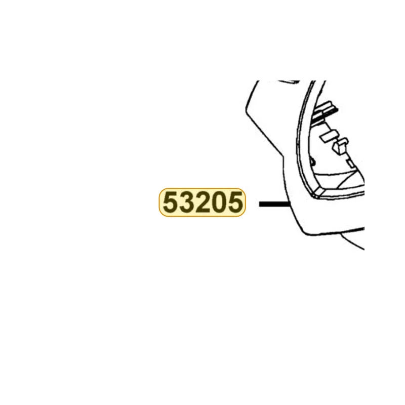 53205-LFC2-E11-N1P COVER HANDLE FR — diagram cutout