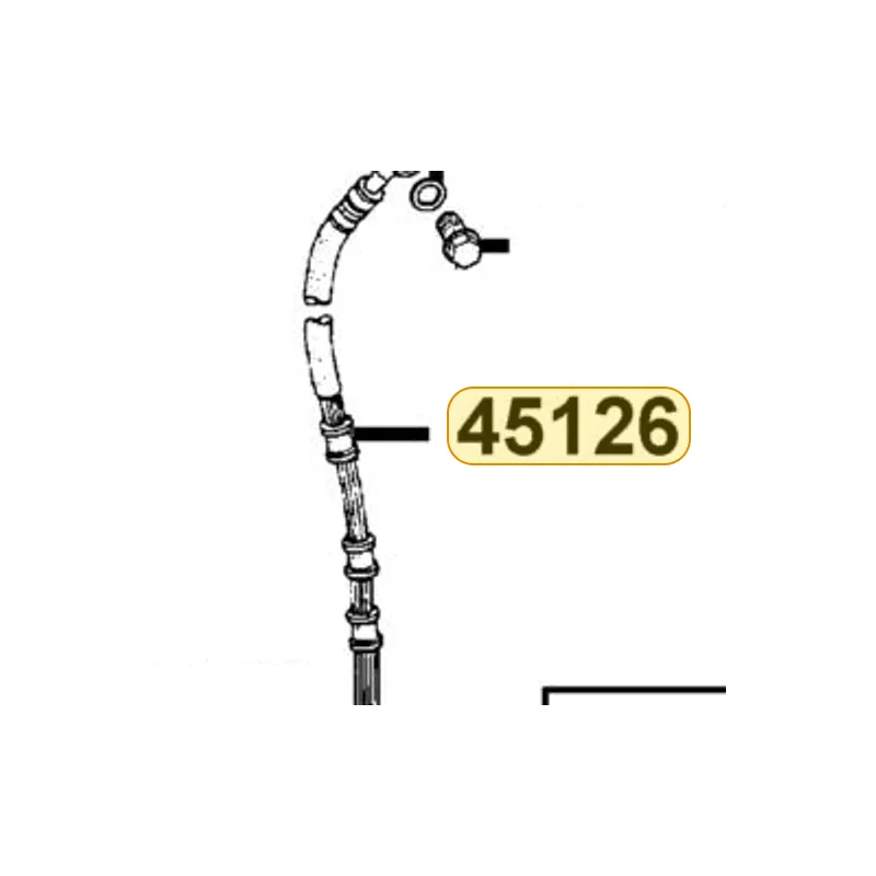 45126-LFC2-E10 HOSE ASSY FR BRK — diagram cutout