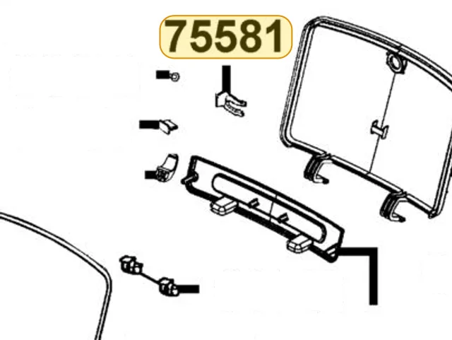 75581-6C73-C00 Set Spring Lock Ket (43*C) — diagram cutout