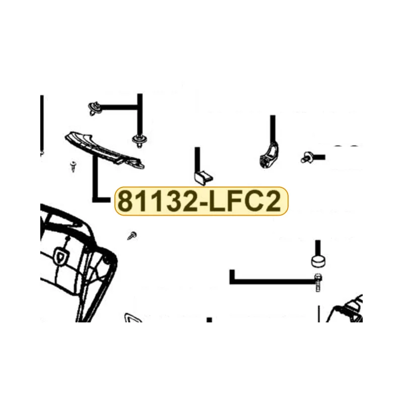 81132-LFC2-E10-N1R CAP LEG SHIELD UP — diagram cutout