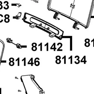 81142-KFA6-C00 STAY LID INNER BOX — diagram cutout
