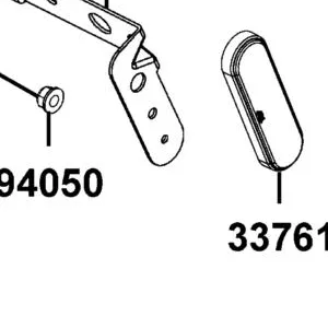 33761-PUA6-MX0 REFLEX REFLECTOR, — diagram cutout
