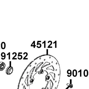 45121-LFC2-E80 DISK FR BRK — diagram cutout