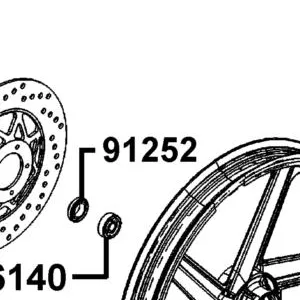 91252-0L30-C00 OIL SEAL WHEEL 23*37*7 — diagram cutout