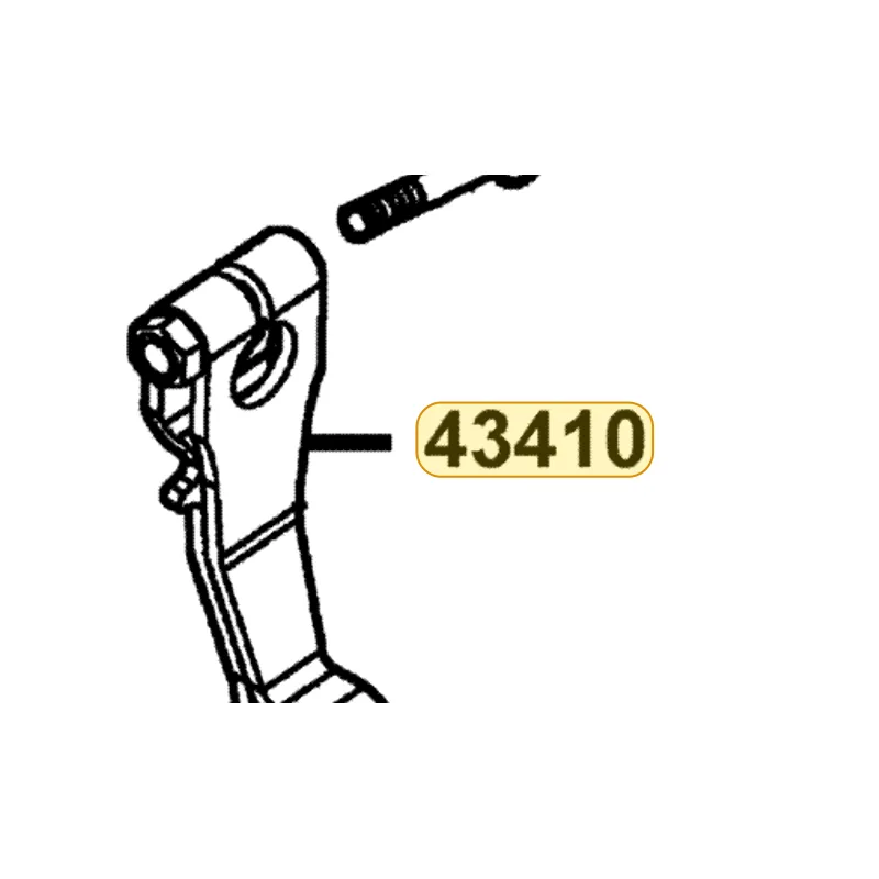 43410-KFA6-900 ARM RR BRAKE — diagram cutout
