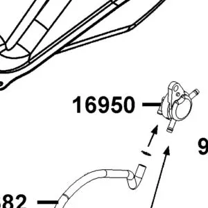 16950-LKL5-E30 AUTO COCK ASSY FUEL — diagram cutout