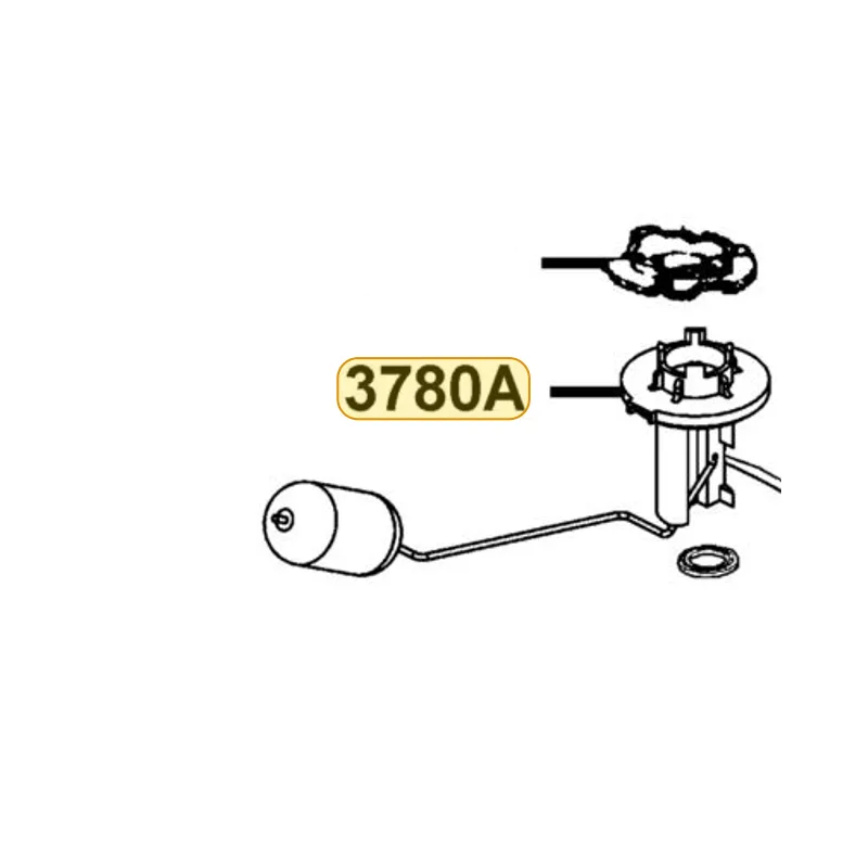 3780A-LEJ2-E10 FUEL UNIT ASSY — diagram cutout