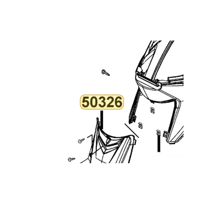 50326-LFC2-E10-N1R COVER BATTERY — diagram cutout