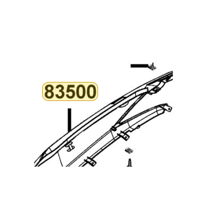 83500-LFC2-E10-N1P COVER R BODY — diagram cutout
