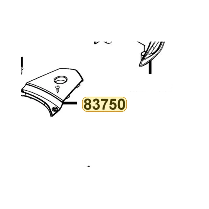 83750-LFC2-E10-HKP COVER RR CENTER — diagram cutout