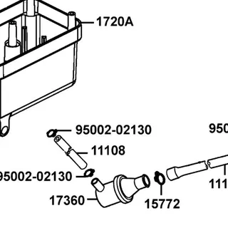 95002-02130 CLIP B12.5 TUBE