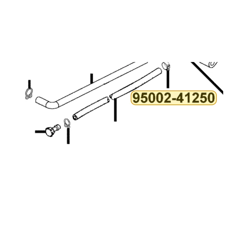 95002-41250-00 CLIP D12.5 TUBE — diagram cutout