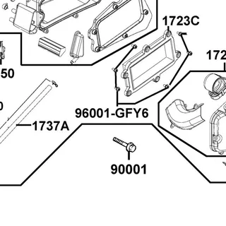96001-GFY6-C00 BOLT SPECIAL 5X10 — diagram cutout
