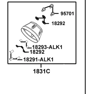 18293-ALK1-E10 "RUBBER,PKG PROTR" — diagram cutout