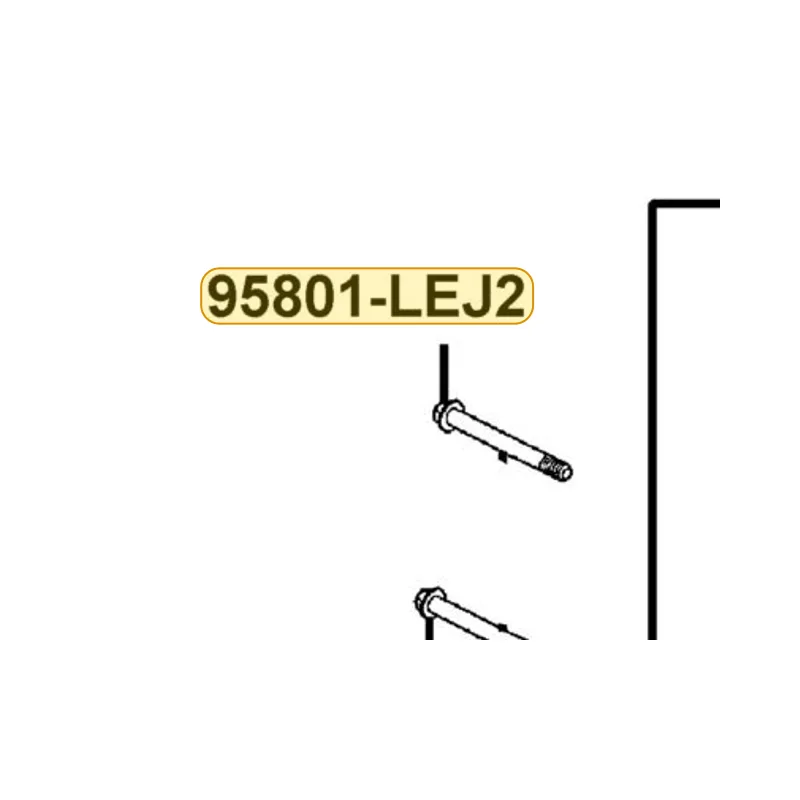 95801-LEJ2-E10 BOLT TORX M8*75 — diagram cutout