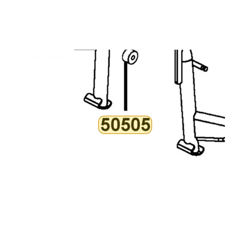 50505-LEJ2-E11 STOPPER RUBBER — diagram cutout
