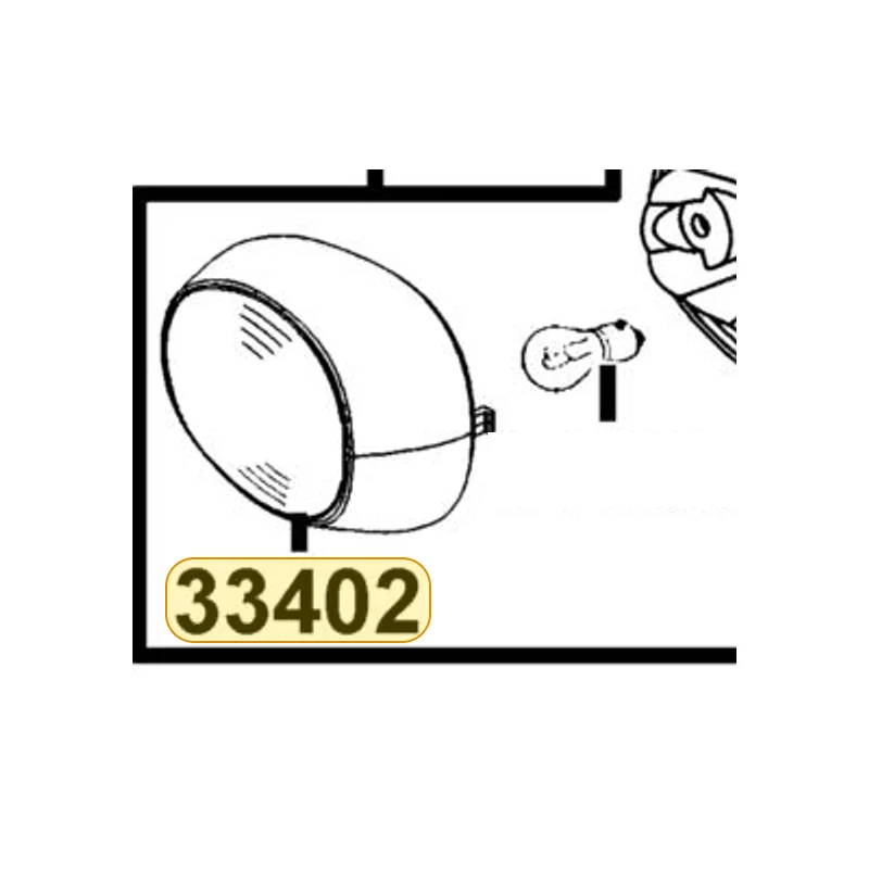 33402-LGR4-M30 "LENS, R, FR WINKER" — diagram cutout