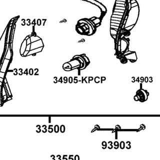 34905-KPCP-C00 BULB WINKER — diagram cutout