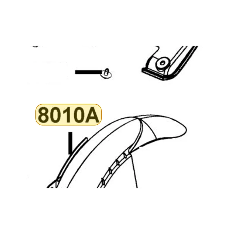 8010A-LFC2-E10 FENDER ASSY. RR TIRE — diagram cutout