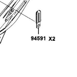 94591-25000 CLIP BIND — diagram cutout