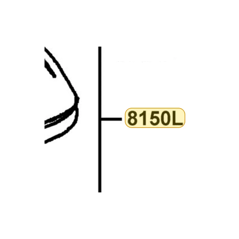 8150L-LFC4-E10-CAP COVER RR BOX SH33 2016 — diagram cutout