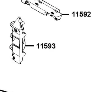 11593-LGC6-E00 RUBBER C INSERT CASE — diagram cutout